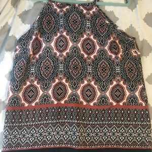 Patterned Tank Top